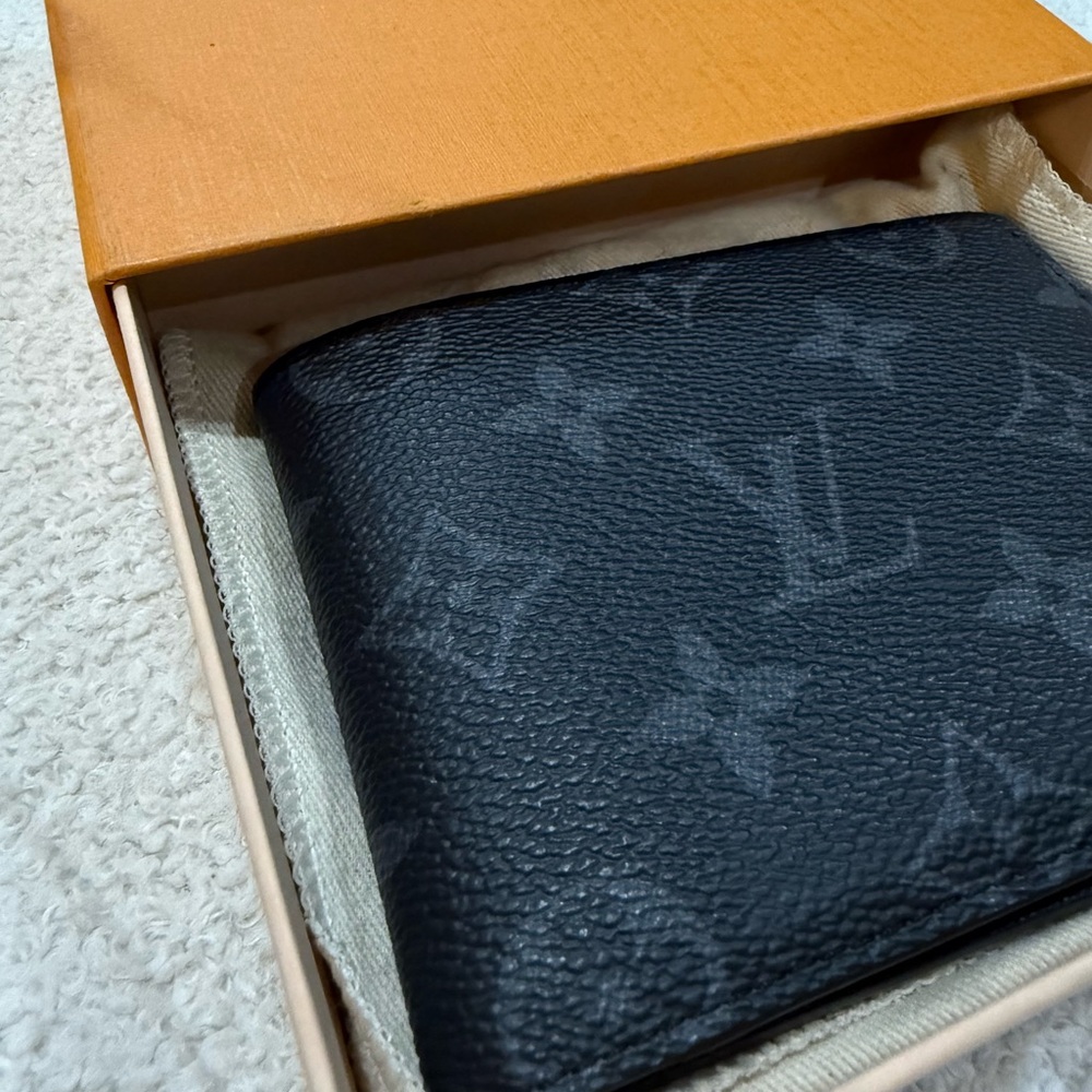 Louis Vuitton Dark Monogram Card Holder
